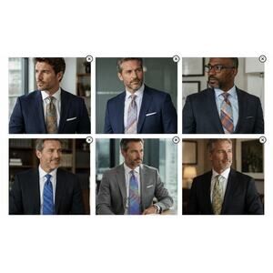 Stacy Adams Tie Lot 6 Ties 5 Pocket Squares One XL Fathers Day Gift